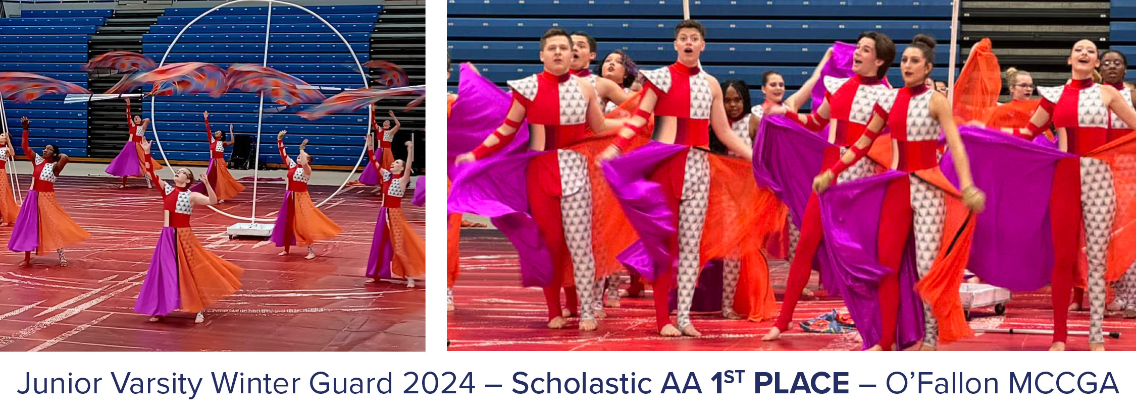 Winter Guard JV MCCGA 2024 O'Fallon