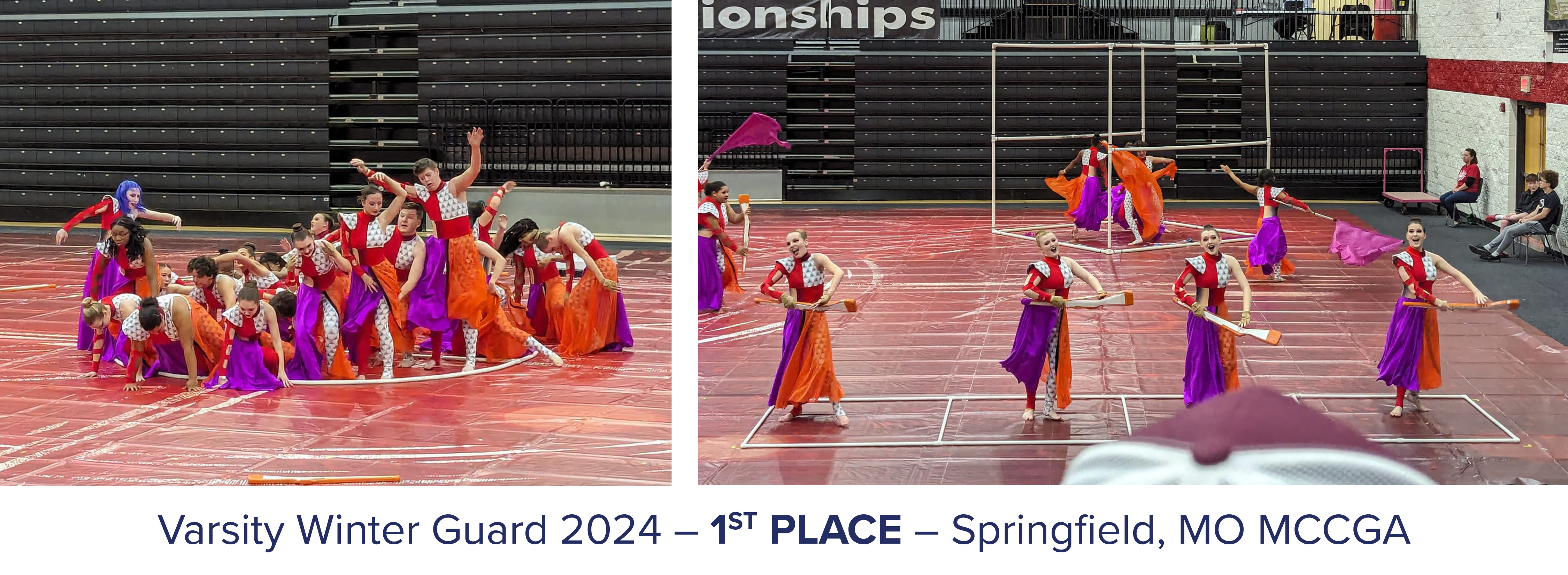 Winterguard Varsity MCCGA Springfield